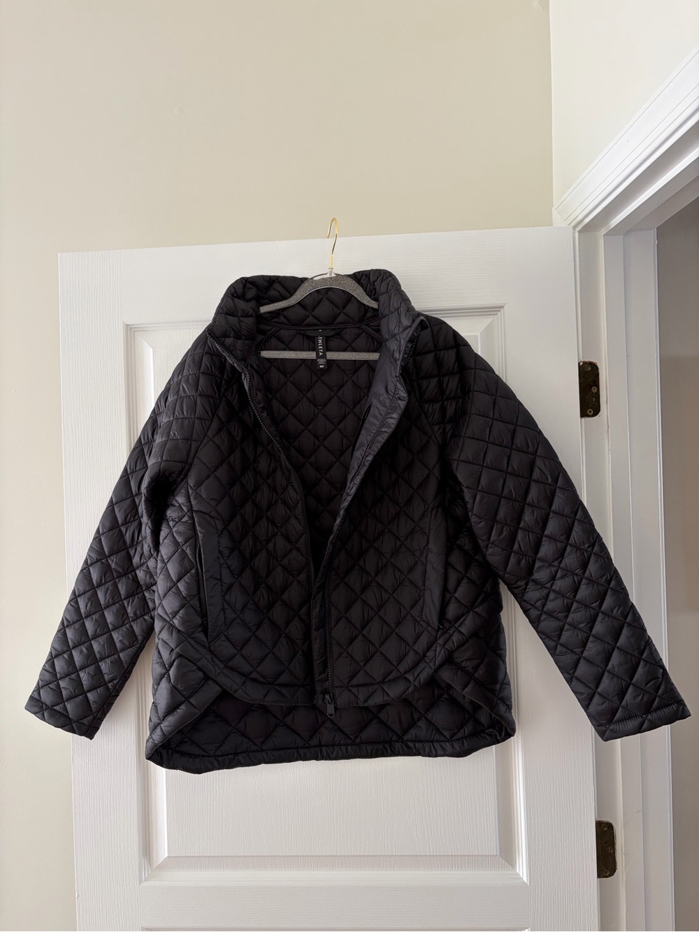 Athleta black whisper featherlight jacket coat - Picture 4 of 9